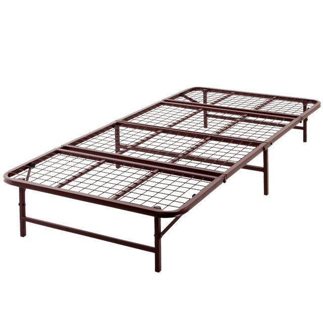 ブラック】 パイプベッド 折りたたみベッド ベッド 下収納 耐荷重120kg