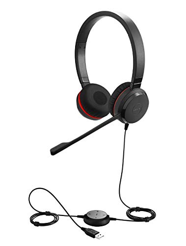 極美品 Jabra Evolve 80 有線ヘッドホンノイズキャンセル搭載 Jabraの