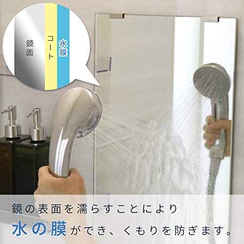 鏡のくもり止め 4