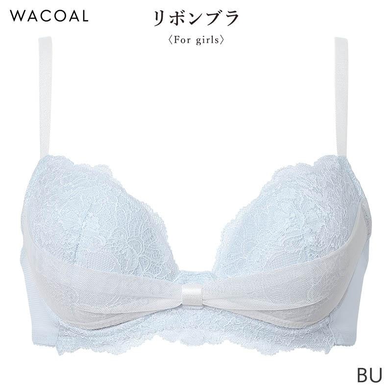 リボンブラ For girls 3/4カップブラ