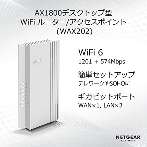 AX1800 デスクトップ型ワイヤレスアクセスポイント 2