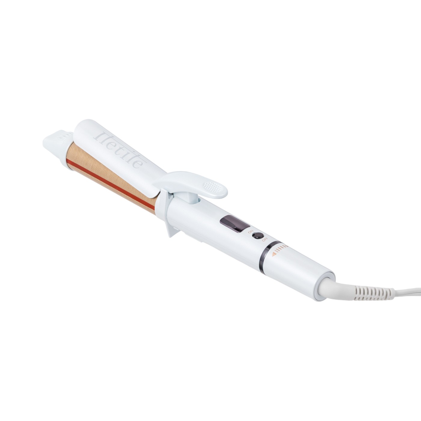 1度だけ使用☆ iletile ホワイト カールヘアアイロン 1度だけ使用