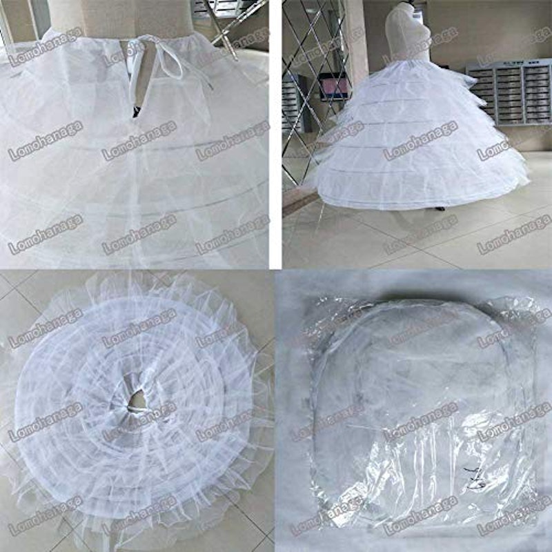 6本ワイヤー入りパニエ 3