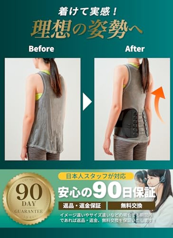 腰サポーター 5