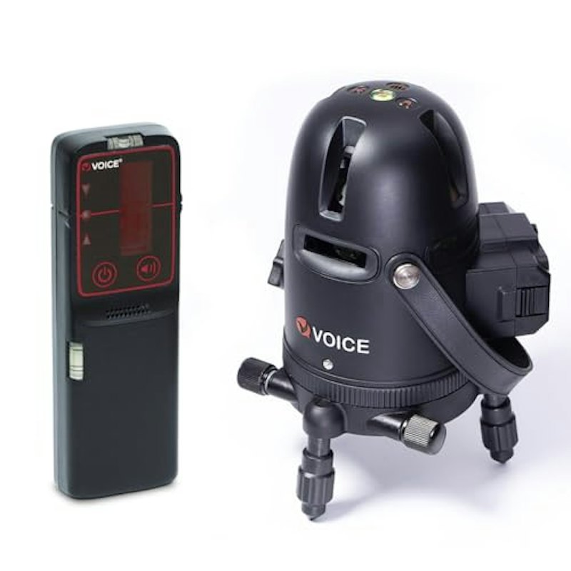 5ライン レーザー墨出し器 受光器セット 1