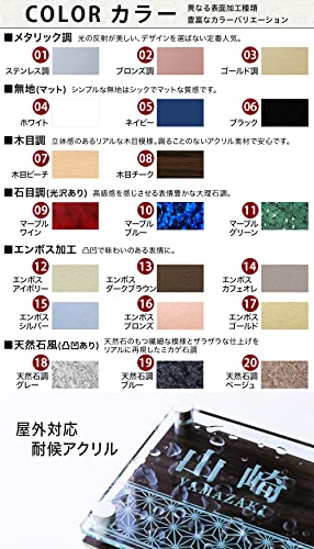 表札 4