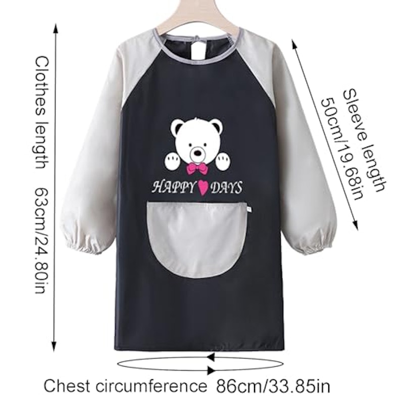 幼児用ペイントスモックエプロン 4