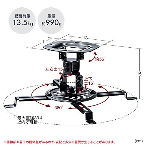 プロジェクター天吊り金具 7
