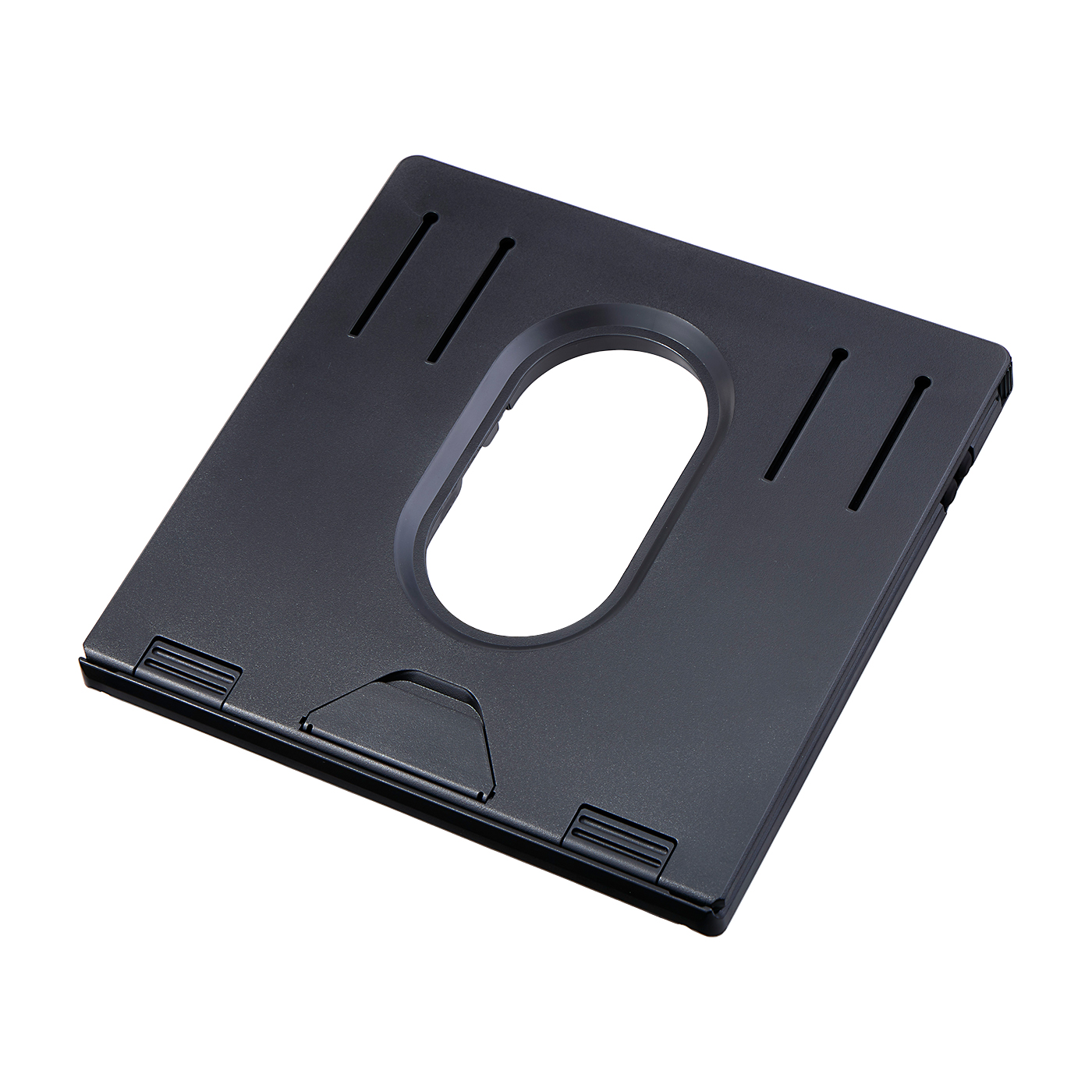 エレコム 折りたたみノートPCスタンド（8段階・脚付） PCA-LTSH8BKを