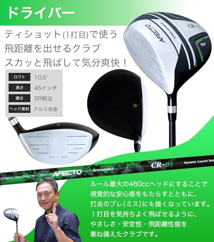 D91 ゴルフ初心者　応援セット　おすすめセット　ゴルフセット　初心者　右利き Amazon.co.jp: WORLD EAGLE アウトレット 初心者向け ゴルフ