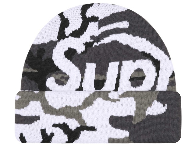  Camo Big Logo Beanie 1