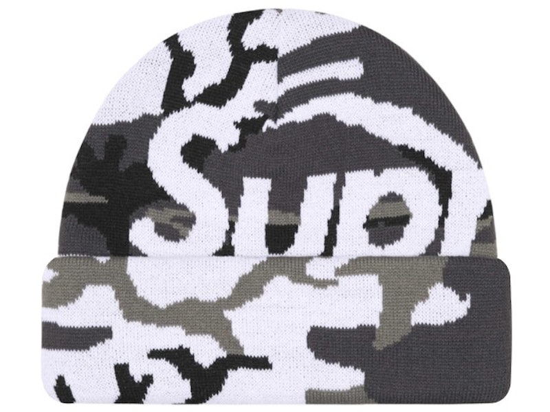 Camo Big Logo Beanie 1