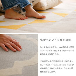 LOWYA ラグ カーペット 北欧風 3