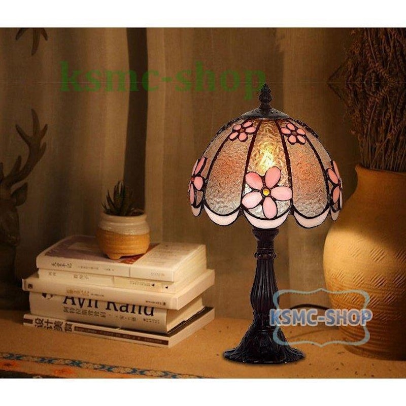 美品 ステンドグラススタンド ランプ 花がら 豪華 電気 寝室 玄関 美品 ステンドグラススタンド ランプ 花がら 豪華 電気 寝室 玄関