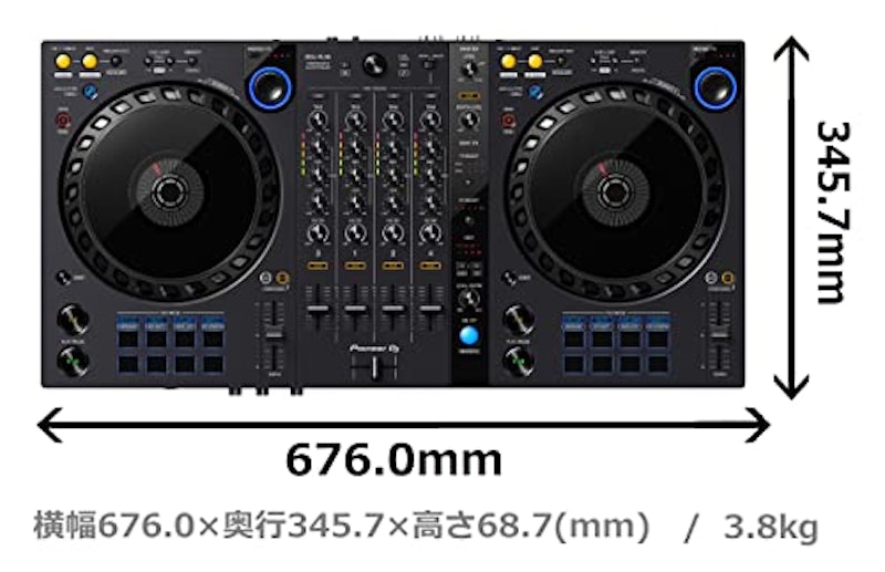 4ch DJコントローラー 3