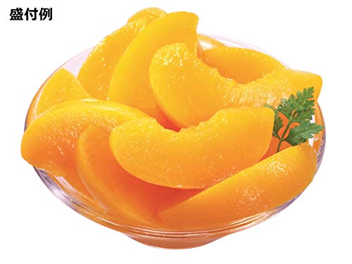 朝からフルーツ黄桃  2