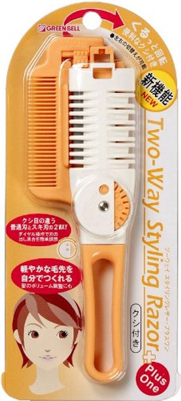ツーウェイダイヤルヘアカッター クシ付き 1