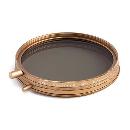 67mm 可変NDフィルター FSAWI Model ND2-64+CPL 2