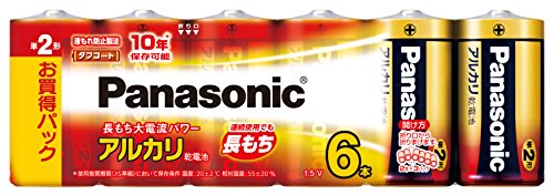 アルカリ乾電池単2形6本パック 1
