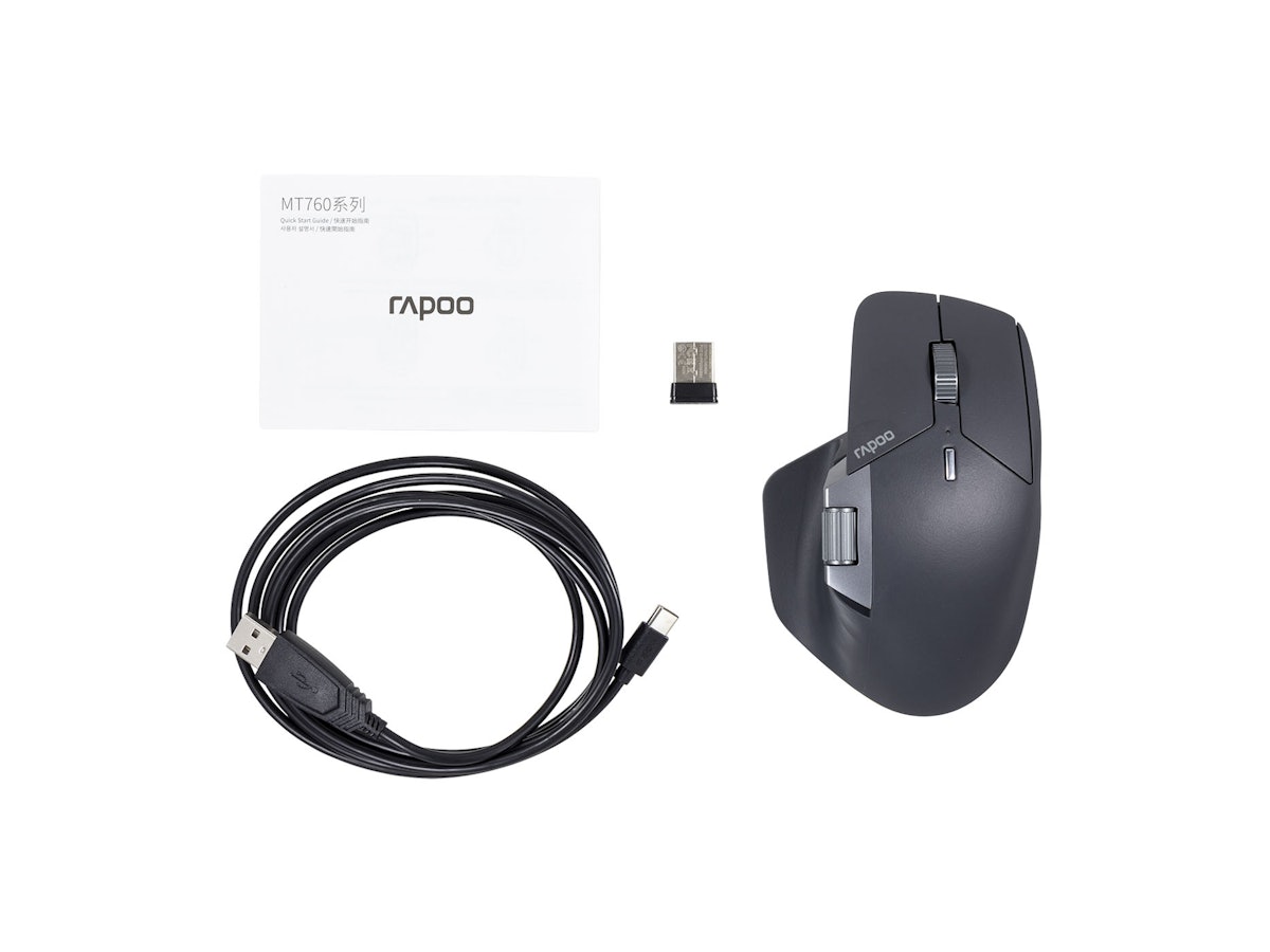 RAPOO ワイヤレスマウス MT760Lを検証レビュー!ワイヤレス RAPOO ワイヤレスマウス MT760Lを検証レビュー!ワイヤレス