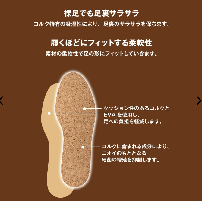コルクインソール 2