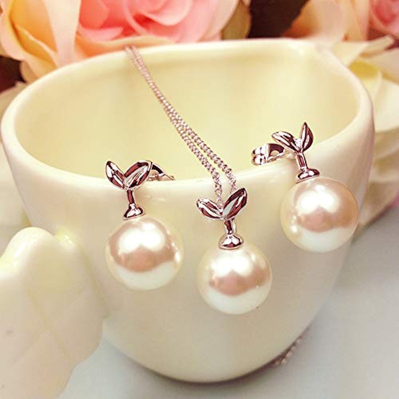 ネックレス&ピアス3点セット 4