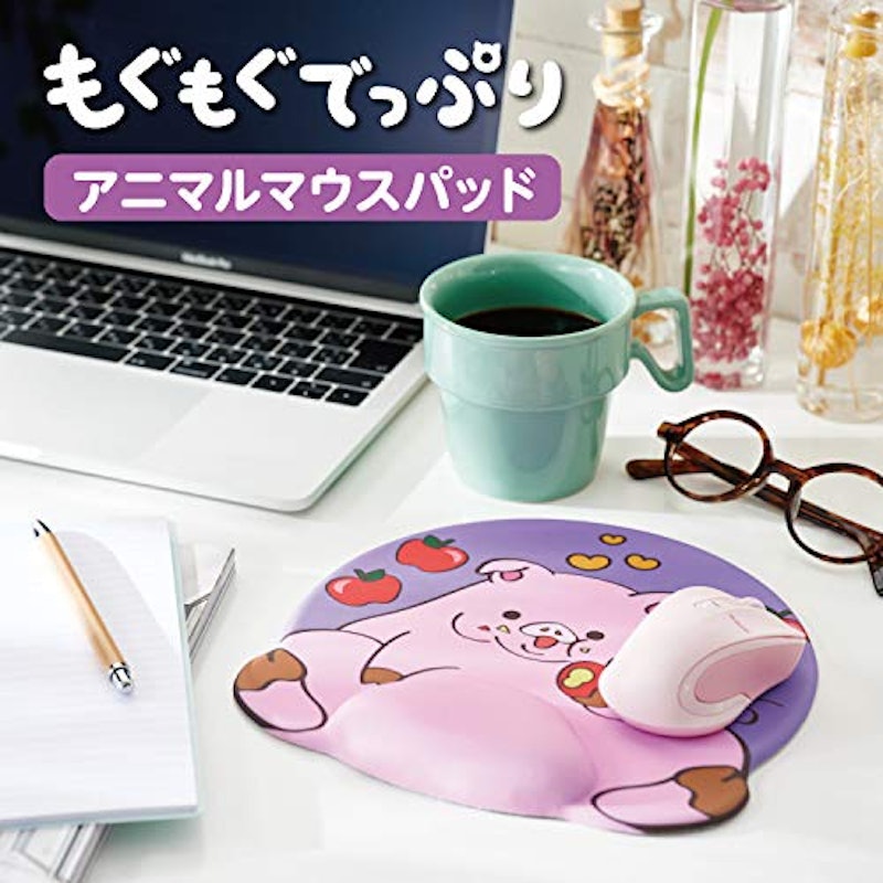 アニマルマウスパッド“もぐもぐでっぷり” 2