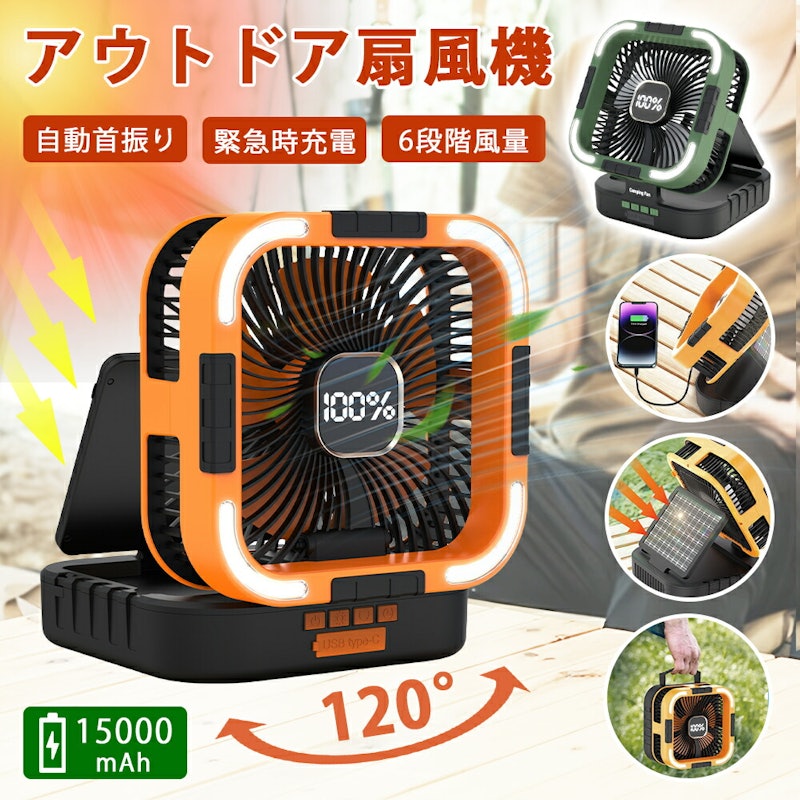 ソーラー扇風機 1