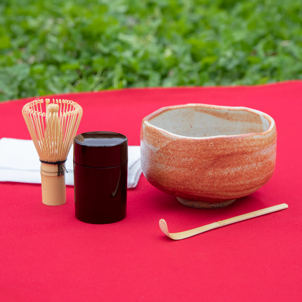 美濃焼 お抹茶碗 茶道具5点セット 1