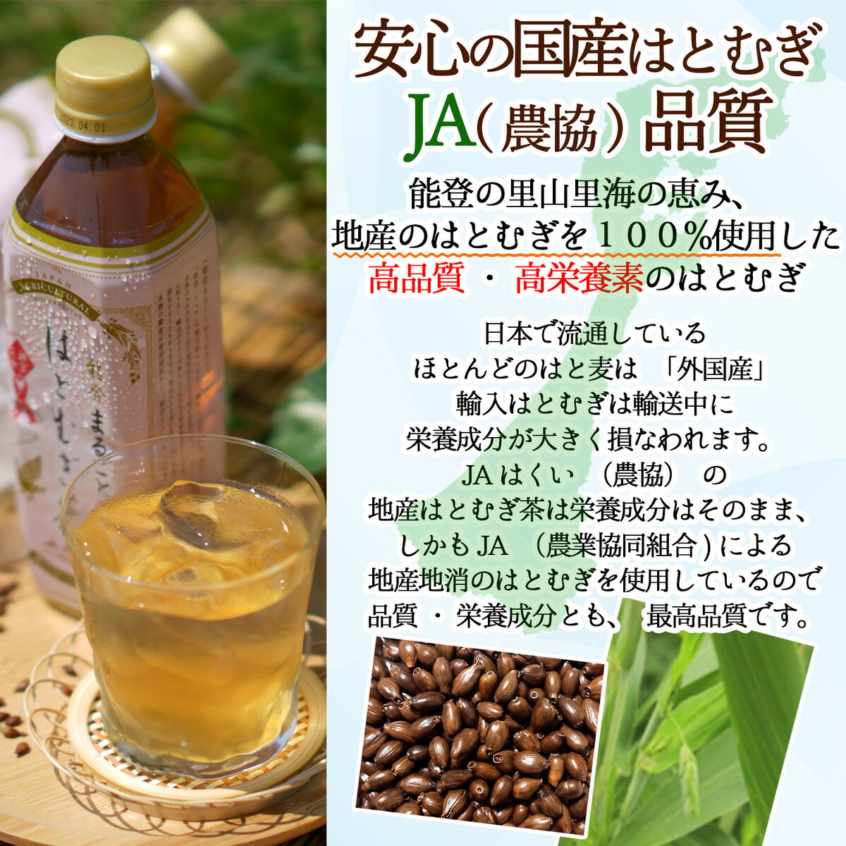 能登まるごとはとむぎ茶 4
