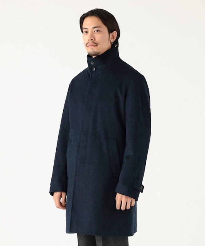 防風 タスマニアウール スタンドカラーコート 25FW 4