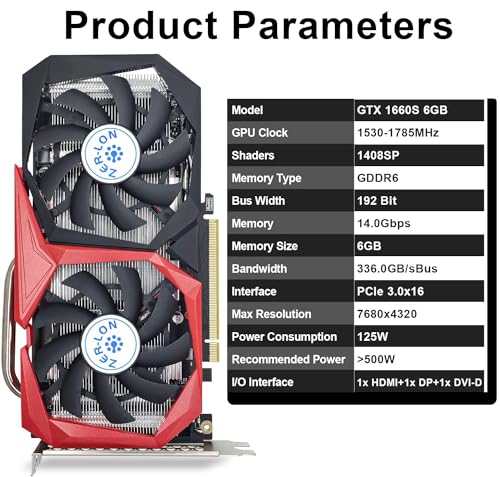 GeForce GTX 1660 Super 6GB グラフィックスカード 2