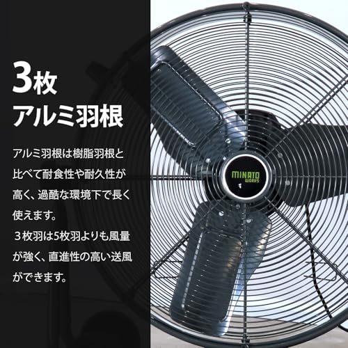 大型サーキュレーター 工場扇 床置き型 3
