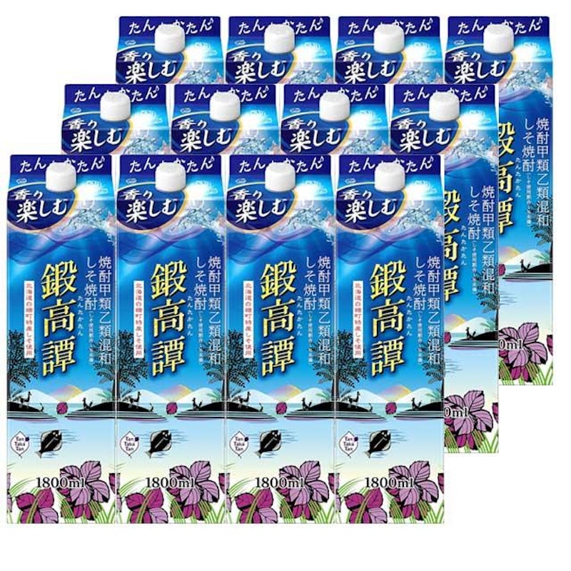 鍛高譚 パック 1800ml×12本 1