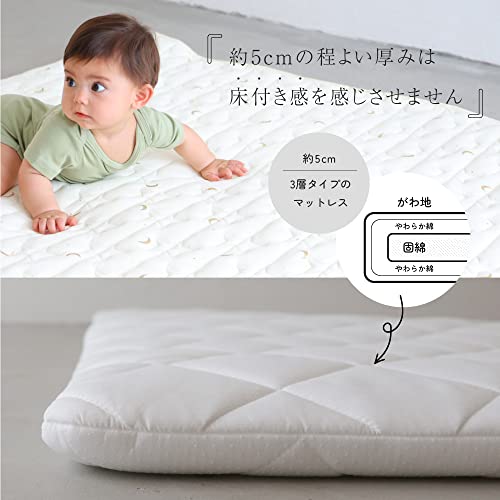 寝返りごろ寝マット 専用敷きパッドセット 5