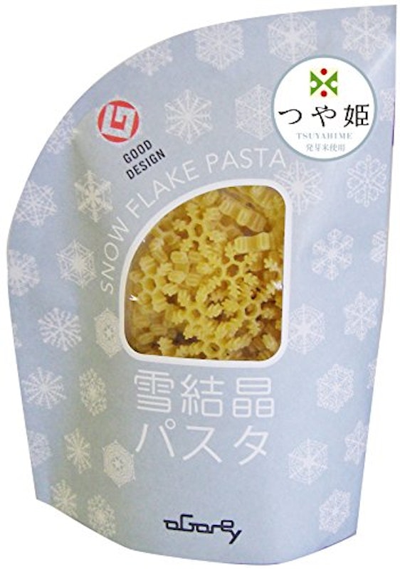 雪結晶パスタ 1