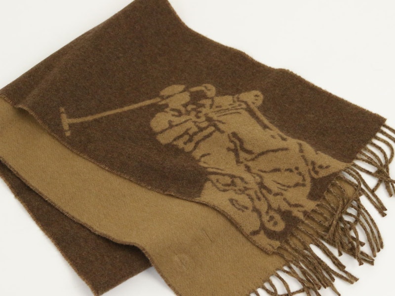 Double-Faced BIG PONY Scarf 4