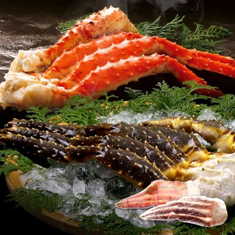特大&極太たらばがに 生&ボイル食べ比べセット 1