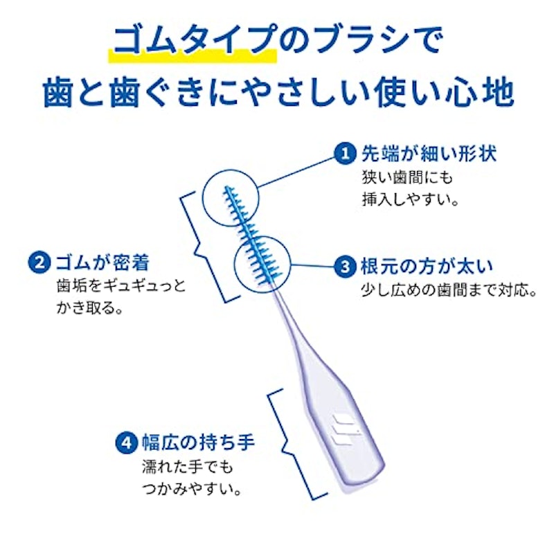 やわらか歯間ブラシ 4