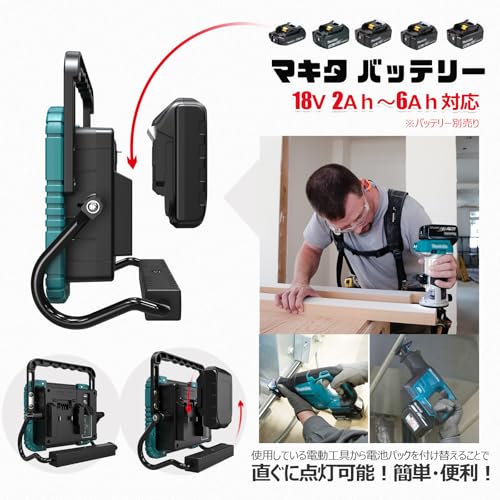 マッチングファイターV18 60W 作業灯 YC-61D 3