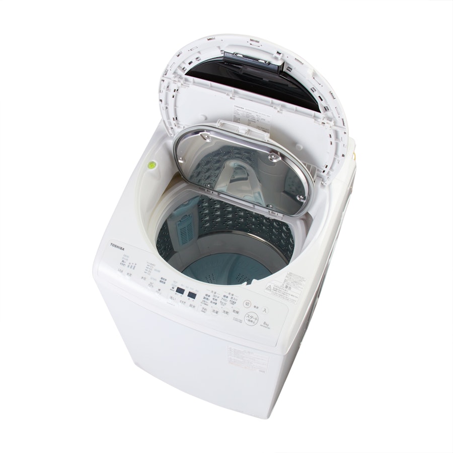 東芝 TOSHIBA 洗濯機 AW-D836 ZABOON 8kg 家電 保障 - 洗濯機