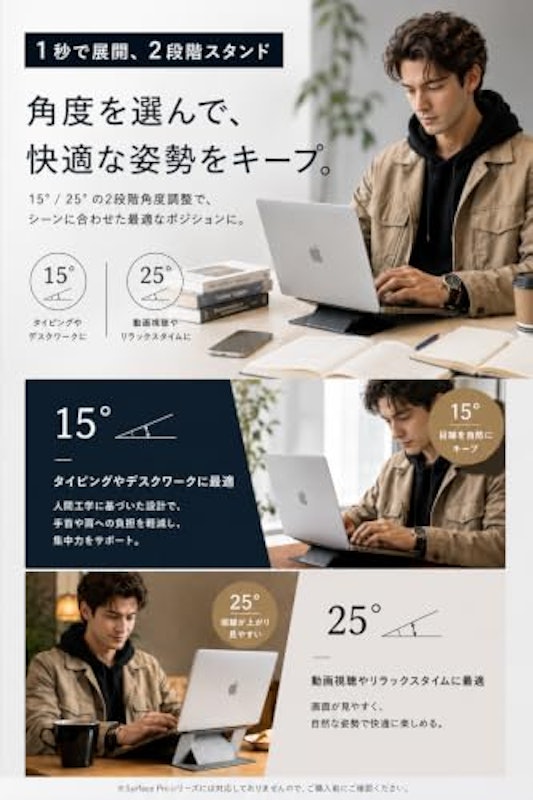 ノートPCスタンド 3