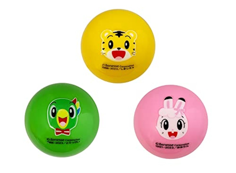 しまじろう ぷにっとボール3個セット 1