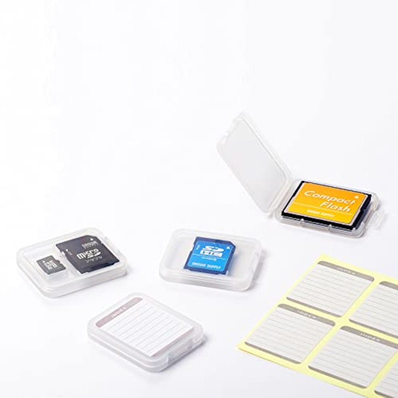 メモリーカードクリアケース 4