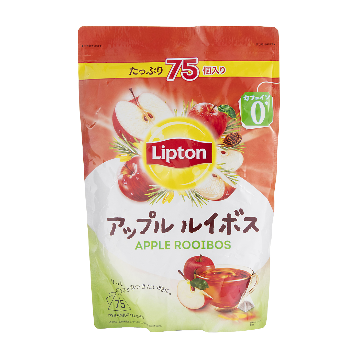 リプトン アップルルイボス ティーバッグをレビュー！クチコミ・評判を