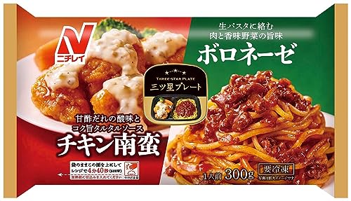 三ツ星プレート チキン南蛮＆ボロネーゼ 1