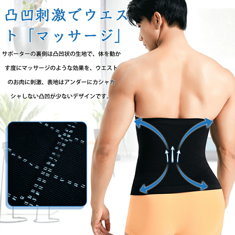 男女兼用腰サポーター 3