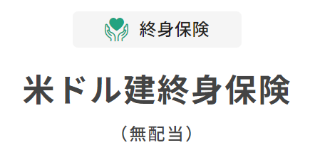 米ドル建終身保険 1