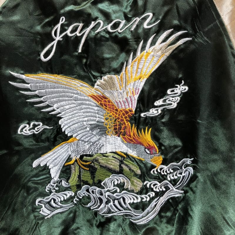 スカジャン イーグル 鷲 8