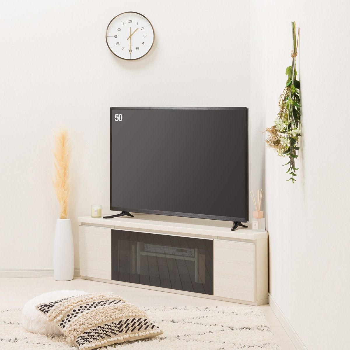 コーナーテレビ台 3